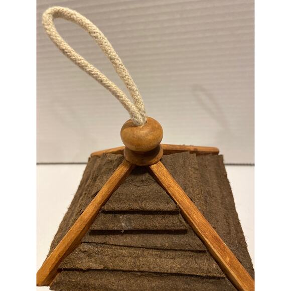 Wooden White Gazebo Home Decor, Rustic Charm, Farmhouse Shelf Sitter - Picture 4 of 6